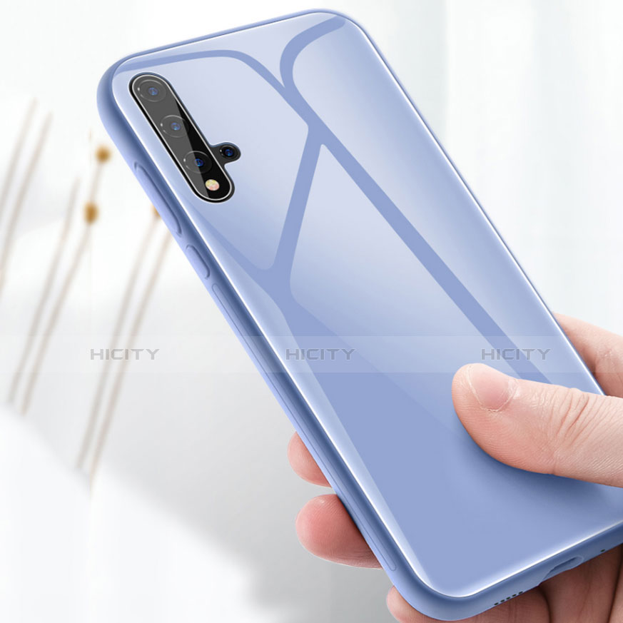 Custodia Silicone Specchio Laterale Cover T05 per Huawei Honor 20S