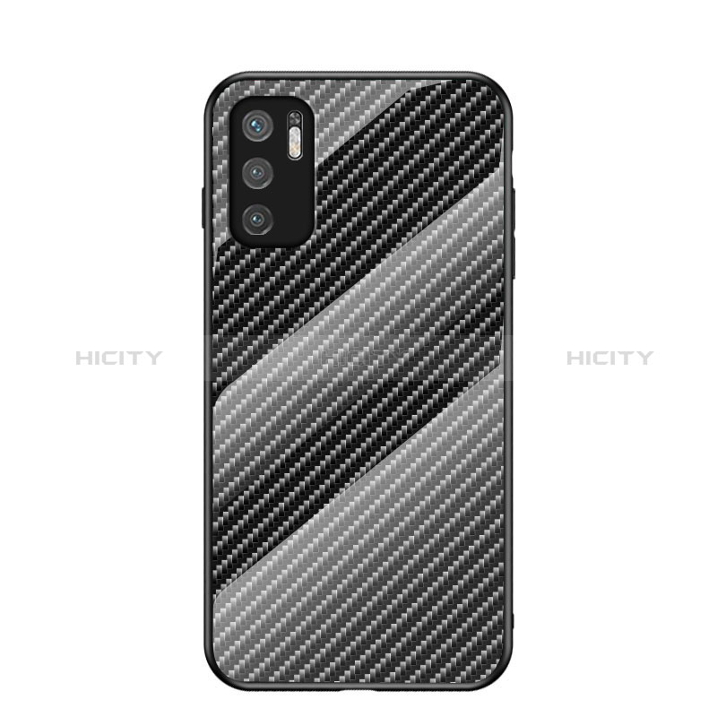 Custodia Silicone Specchio Laterale Sfumato Arcobaleno Cover LS2 per Xiaomi Redmi Note 11 SE 5G Nero