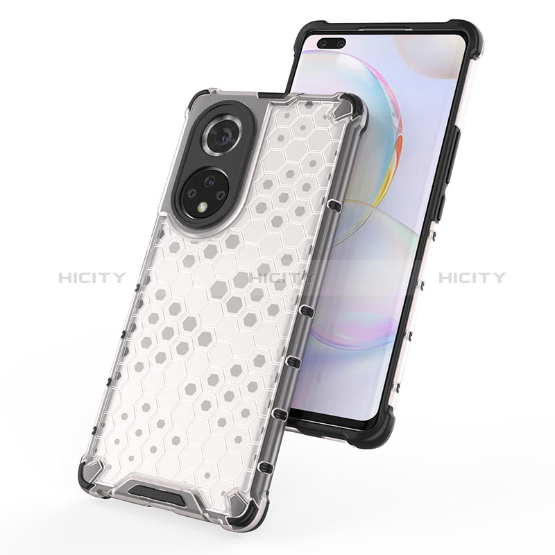 Custodia Silicone Trasparente Laterale 360 Gradi Cover AM1 per Huawei Honor 50 Pro 5G