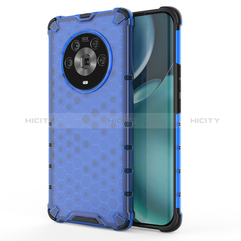 Custodia Silicone Trasparente Laterale 360 Gradi Cover AM1 per Huawei Honor Magic4 5G