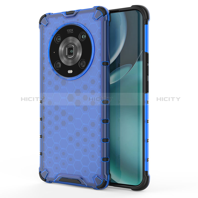 Custodia Silicone Trasparente Laterale 360 Gradi Cover AM1 per Huawei Honor Magic4 Pro 5G