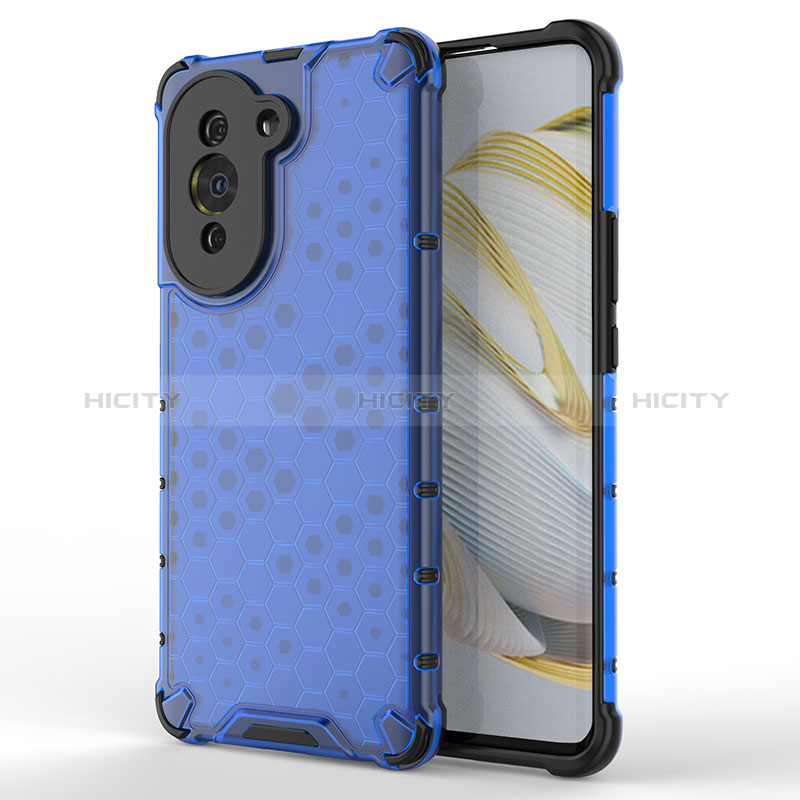 Custodia Silicone Trasparente Laterale 360 Gradi Cover AM1 per Huawei Nova 10 Pro