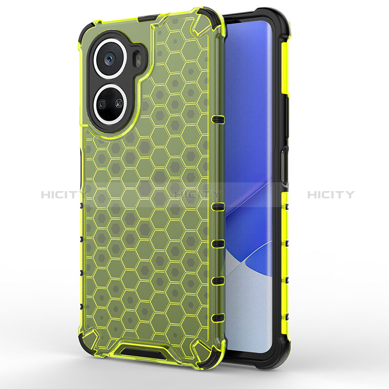 Custodia Silicone Trasparente Laterale 360 Gradi Cover AM1 per Huawei Nova 10 SE