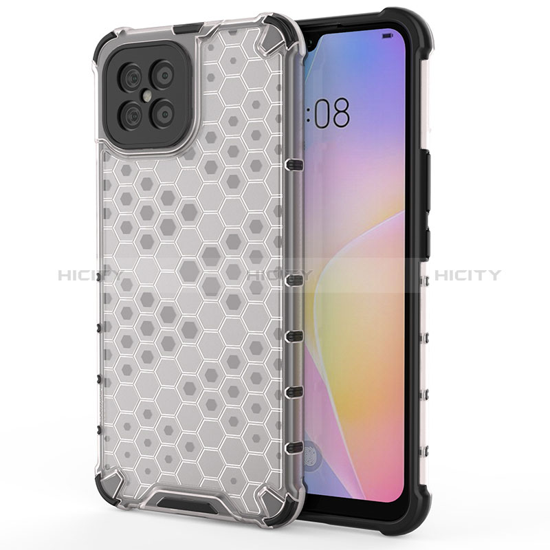 Custodia Silicone Trasparente Laterale 360 Gradi Cover AM1 per Huawei Nova 8 SE 4G