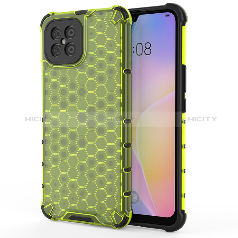 Custodia Silicone Trasparente Laterale 360 Gradi Cover AM1 per Huawei Nova 8 SE 4G