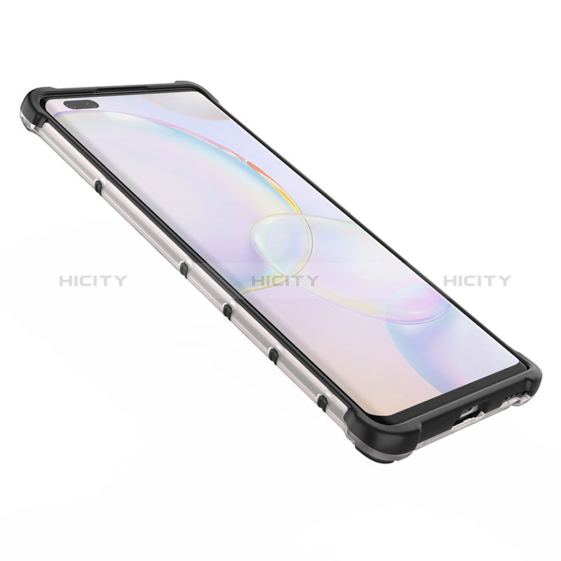 Custodia Silicone Trasparente Laterale 360 Gradi Cover AM1 per Huawei Nova 9 Pro