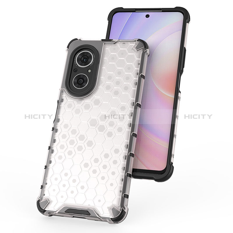 Custodia Silicone Trasparente Laterale 360 Gradi Cover AM1 per Huawei Nova 9 SE