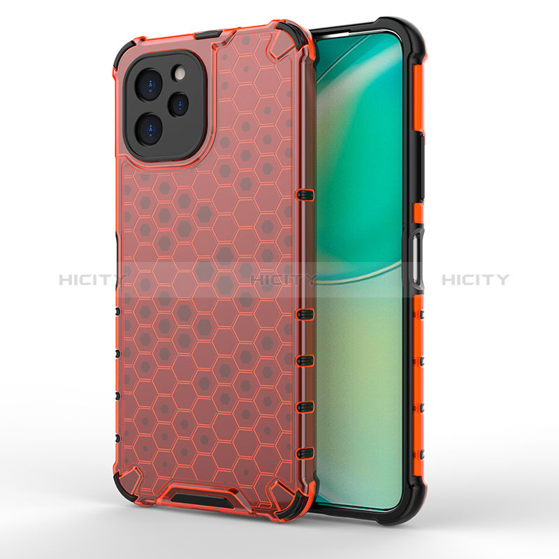 Custodia Silicone Trasparente Laterale 360 Gradi Cover AM1 per Huawei Nova Y61