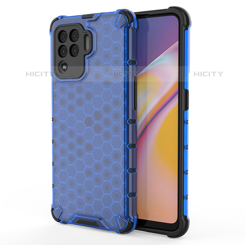 Custodia Silicone Trasparente Laterale 360 Gradi Cover AM1 per Oppo F19 Pro