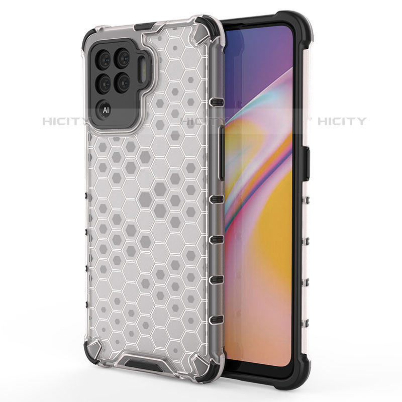 Custodia Silicone Trasparente Laterale 360 Gradi Cover AM1 per Oppo F19 Pro