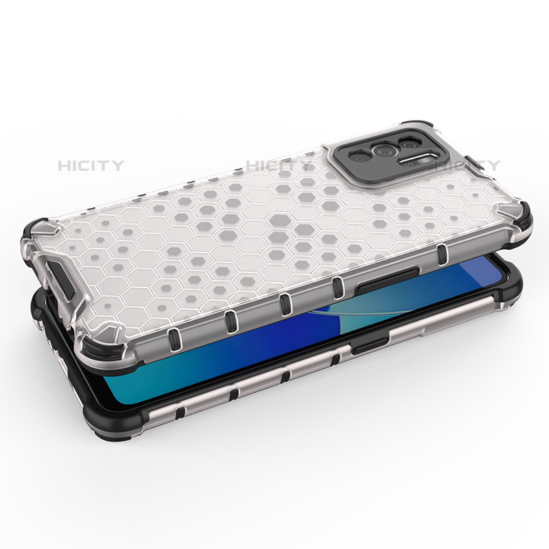 Custodia Silicone Trasparente Laterale 360 Gradi Cover AM1 per Oppo Reno6 Z 5G