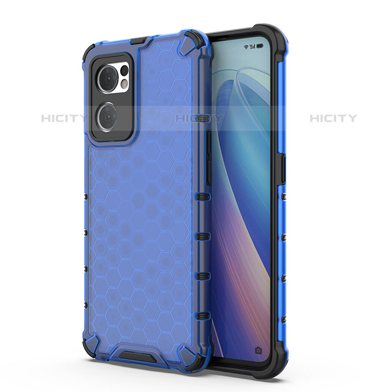 Custodia Silicone Trasparente Laterale 360 Gradi Cover AM1 per Oppo Reno7 5G