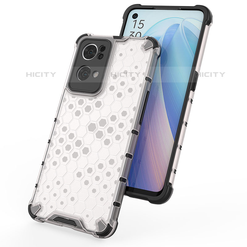 Custodia Silicone Trasparente Laterale 360 Gradi Cover AM1 per Oppo Reno7 Pro 5G