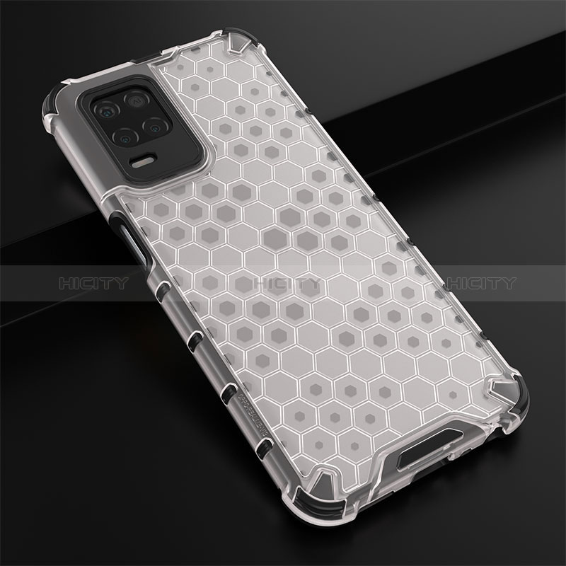 Custodia Silicone Trasparente Laterale 360 Gradi Cover AM1 per Realme 8 5G