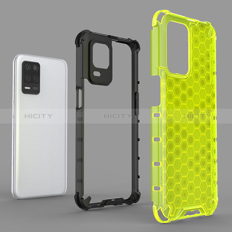 Custodia Silicone Trasparente Laterale 360 Gradi Cover AM1 per Realme 8s 5G