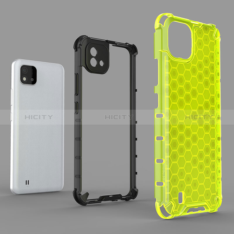 Custodia Silicone Trasparente Laterale 360 Gradi Cover AM1 per Realme C20A