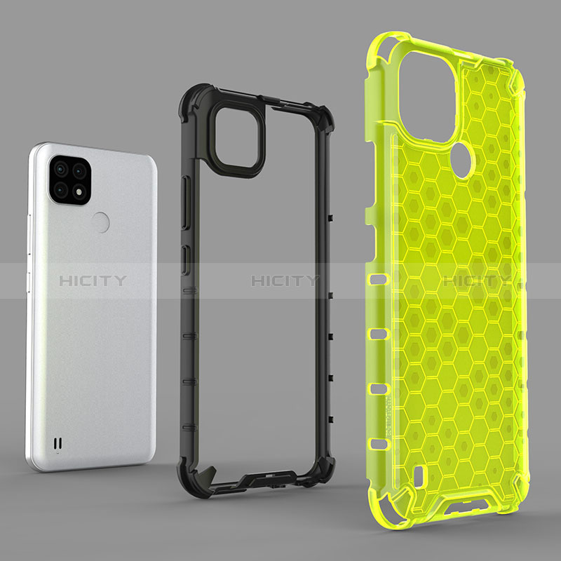 Custodia Silicone Trasparente Laterale 360 Gradi Cover AM1 per Realme C21