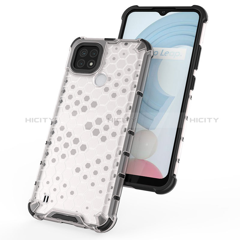 Custodia Silicone Trasparente Laterale 360 Gradi Cover AM1 per Realme C21