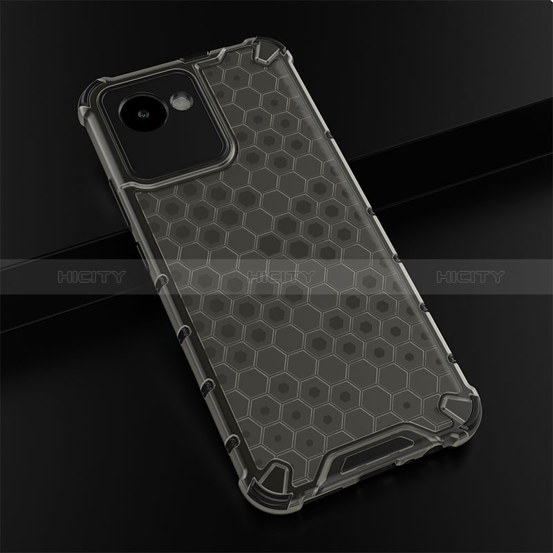 Custodia Silicone Trasparente Laterale 360 Gradi Cover AM1 per Realme C30s