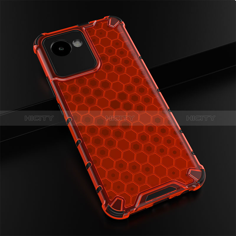 Custodia Silicone Trasparente Laterale 360 Gradi Cover AM1 per Realme C30s