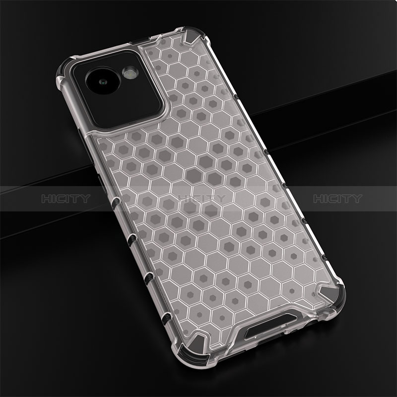 Custodia Silicone Trasparente Laterale 360 Gradi Cover AM1 per Realme C30s