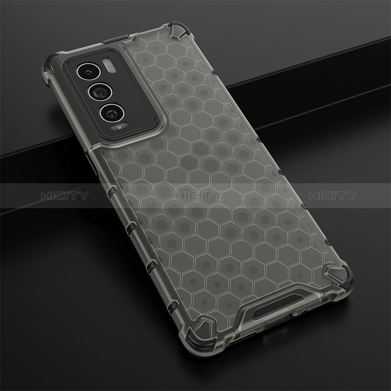 Custodia Silicone Trasparente Laterale 360 Gradi Cover AM1 per Realme GT Master Explorer 5G Nero