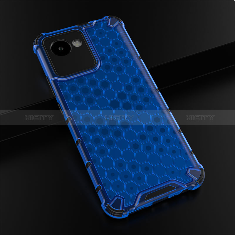 Custodia Silicone Trasparente Laterale 360 Gradi Cover AM1 per Realme Narzo 50i Prime