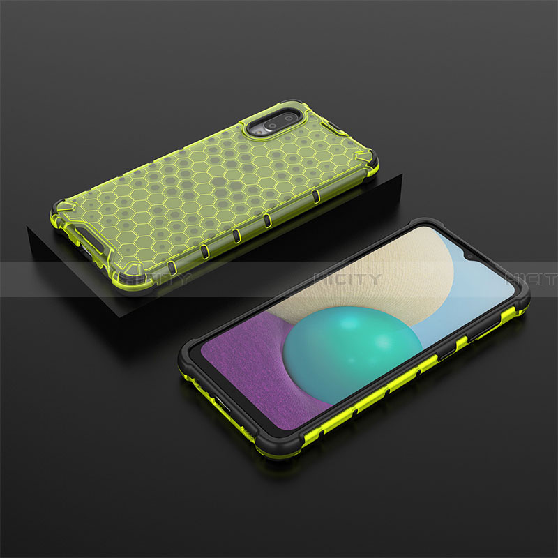 Custodia Silicone Trasparente Laterale 360 Gradi Cover AM1 per Samsung Galaxy A02