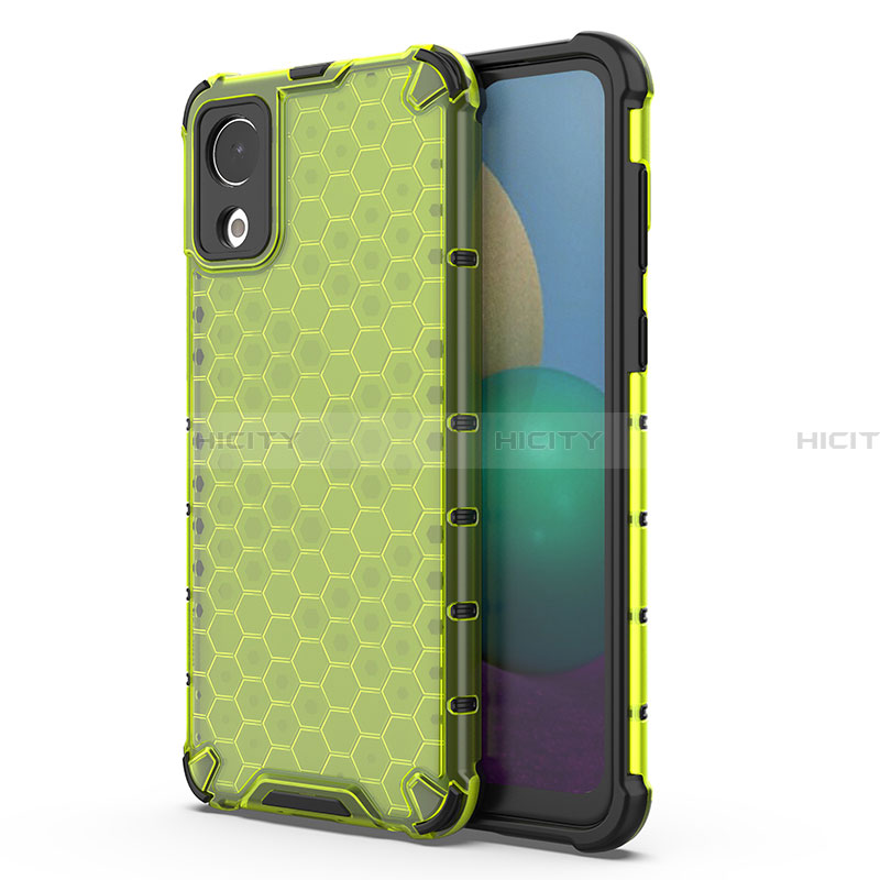 Custodia Silicone Trasparente Laterale 360 Gradi Cover AM1 per Samsung Galaxy A03 Core