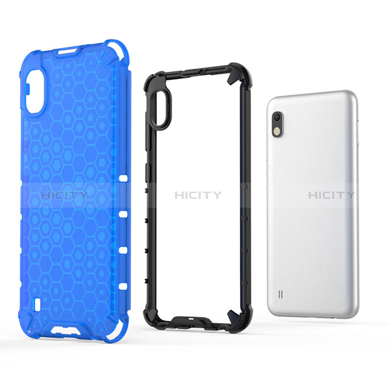 Custodia Silicone Trasparente Laterale 360 Gradi Cover AM1 per Samsung Galaxy A10