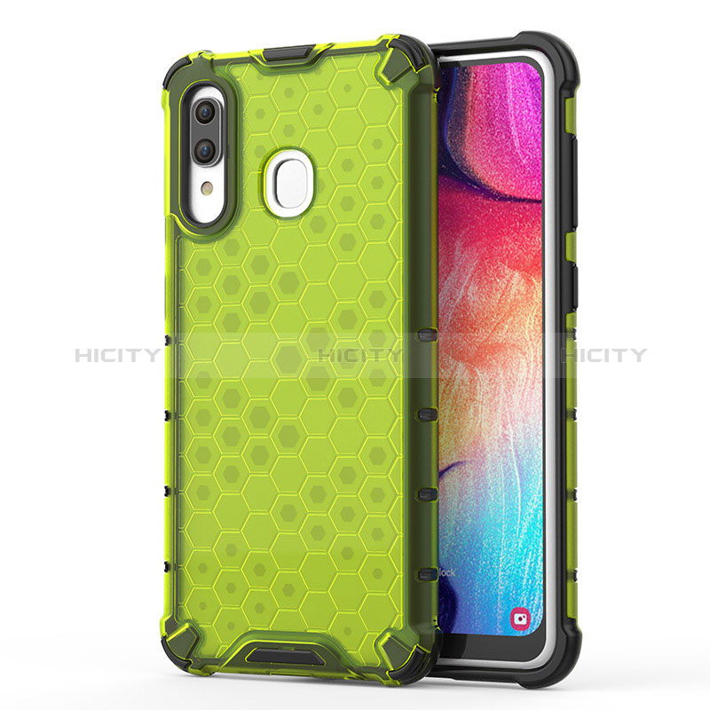 Custodia Silicone Trasparente Laterale 360 Gradi Cover AM1 per Samsung Galaxy A30