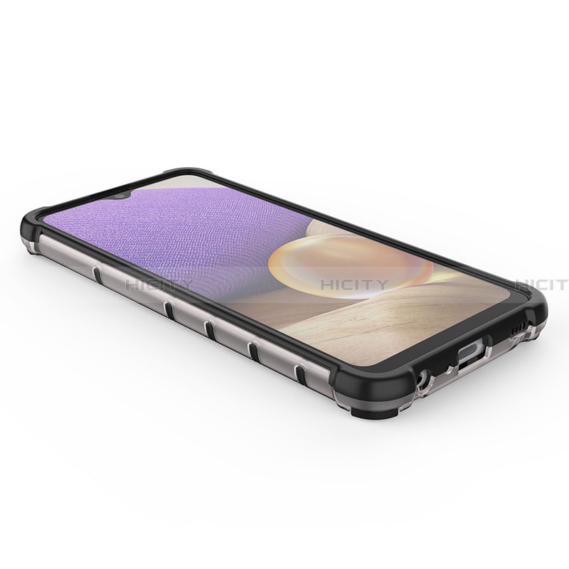 Custodia Silicone Trasparente Laterale 360 Gradi Cover AM1 per Samsung Galaxy A32 4G