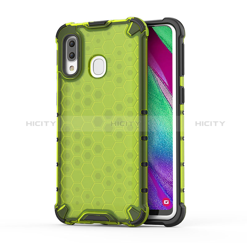 Custodia Silicone Trasparente Laterale 360 Gradi Cover AM1 per Samsung Galaxy A40