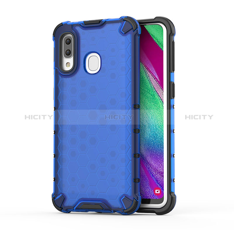 Custodia Silicone Trasparente Laterale 360 Gradi Cover AM1 per Samsung Galaxy A40