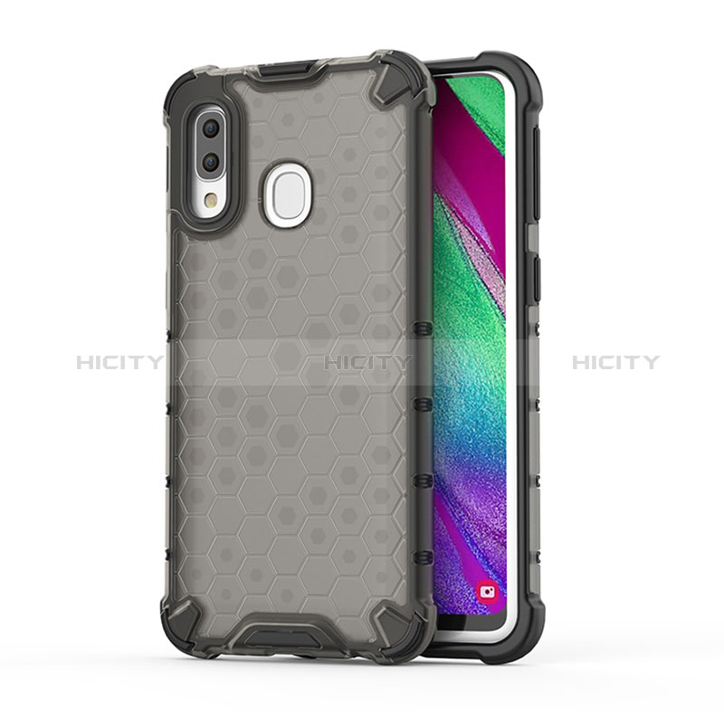 Custodia Silicone Trasparente Laterale 360 Gradi Cover AM1 per Samsung Galaxy A40