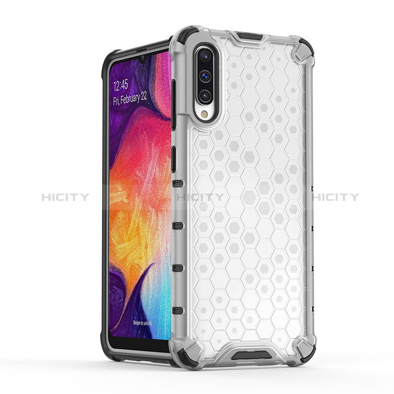 Custodia Silicone Trasparente Laterale 360 Gradi Cover AM1 per Samsung Galaxy A50S