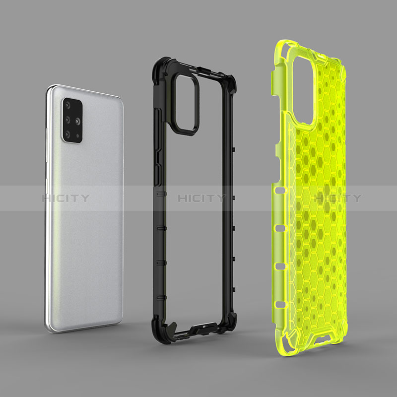 Custodia Silicone Trasparente Laterale 360 Gradi Cover AM1 per Samsung Galaxy A51 4G