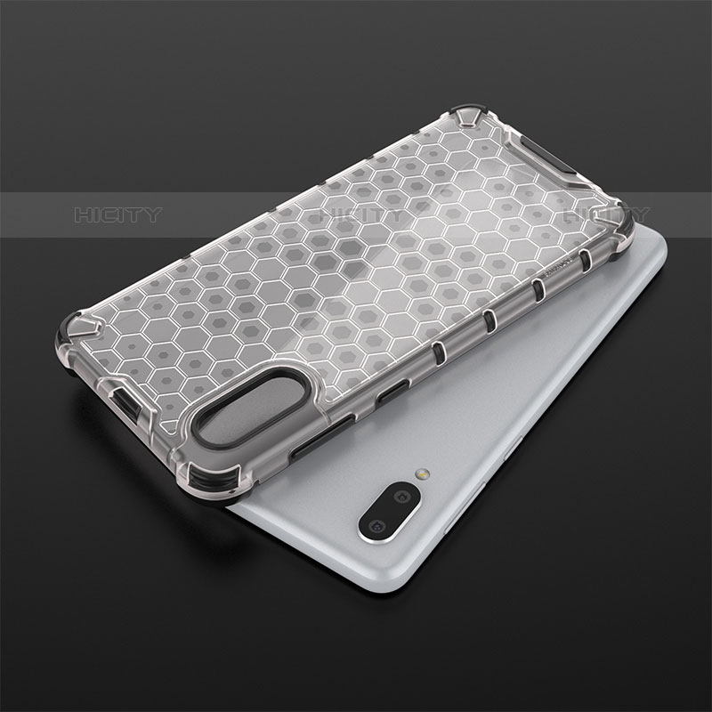 Custodia Silicone Trasparente Laterale 360 Gradi Cover AM1 per Samsung Galaxy M02