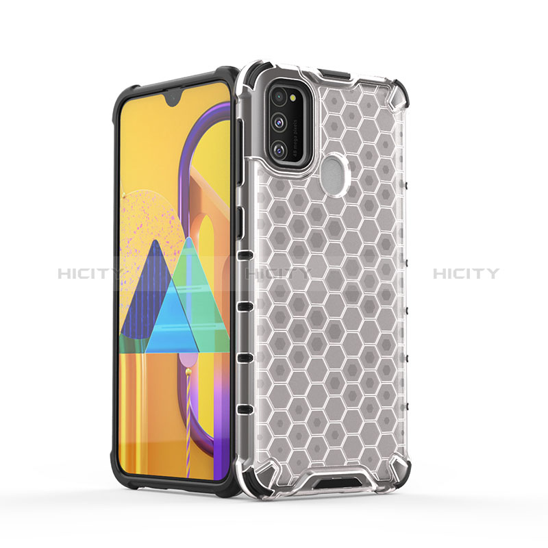 Custodia Silicone Trasparente Laterale 360 Gradi Cover AM1 per Samsung Galaxy M30s