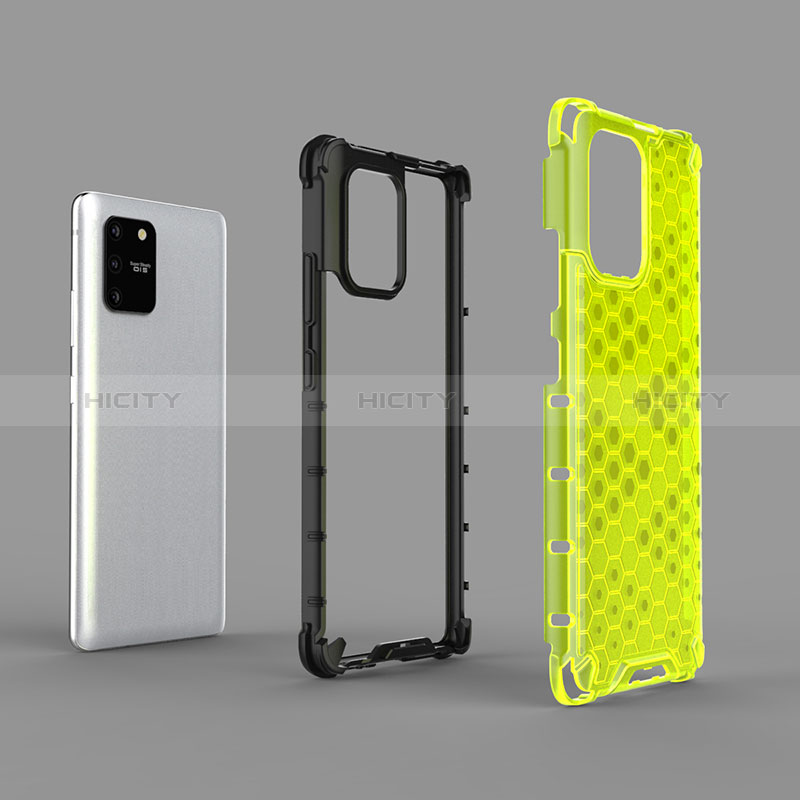 Custodia Silicone Trasparente Laterale 360 Gradi Cover AM1 per Samsung Galaxy M80S