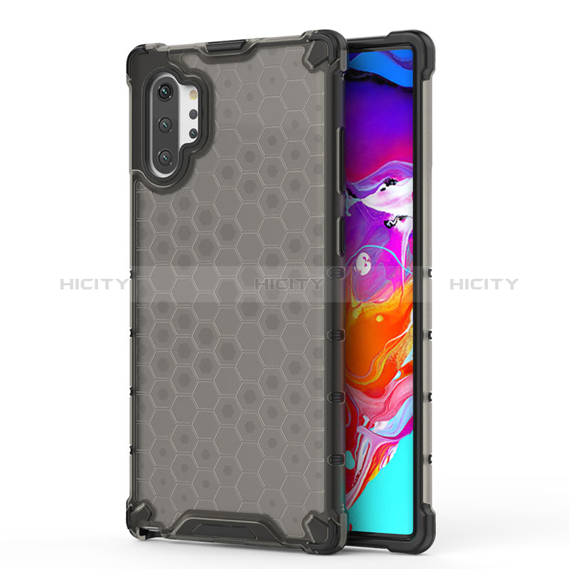 Custodia Silicone Trasparente Laterale 360 Gradi Cover AM1 per Samsung Galaxy Note 10 Plus 5G