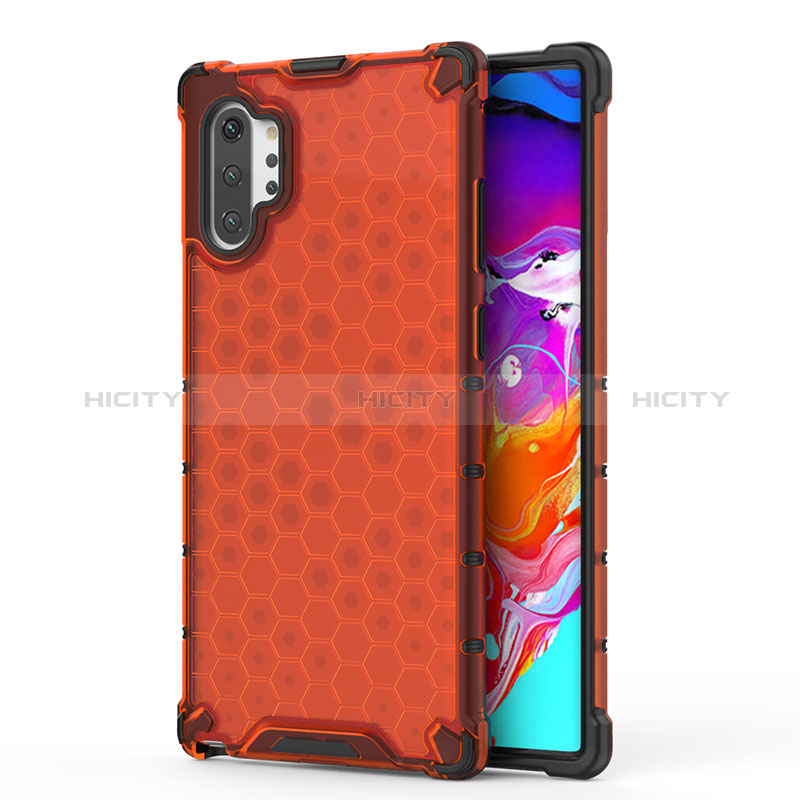 Custodia Silicone Trasparente Laterale 360 Gradi Cover AM1 per Samsung Galaxy Note 10 Plus 5G