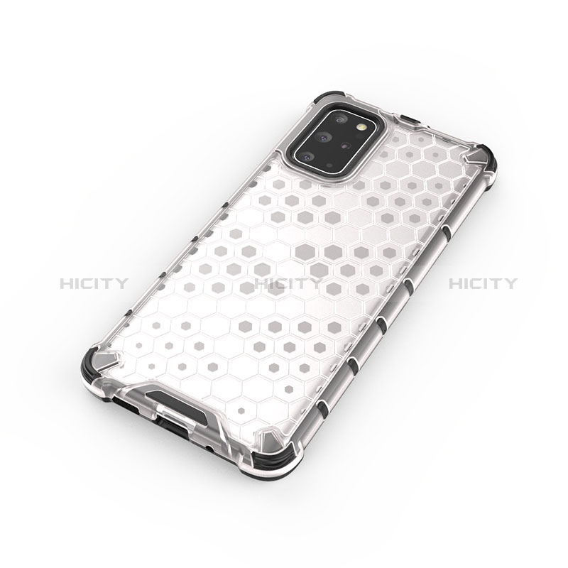 Custodia Silicone Trasparente Laterale 360 Gradi Cover AM1 per Samsung Galaxy S20 Plus