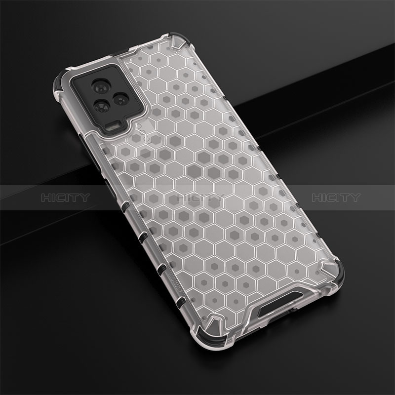 Custodia Silicone Trasparente Laterale 360 Gradi Cover AM1 per Vivo iQOO 7 Legend 5G