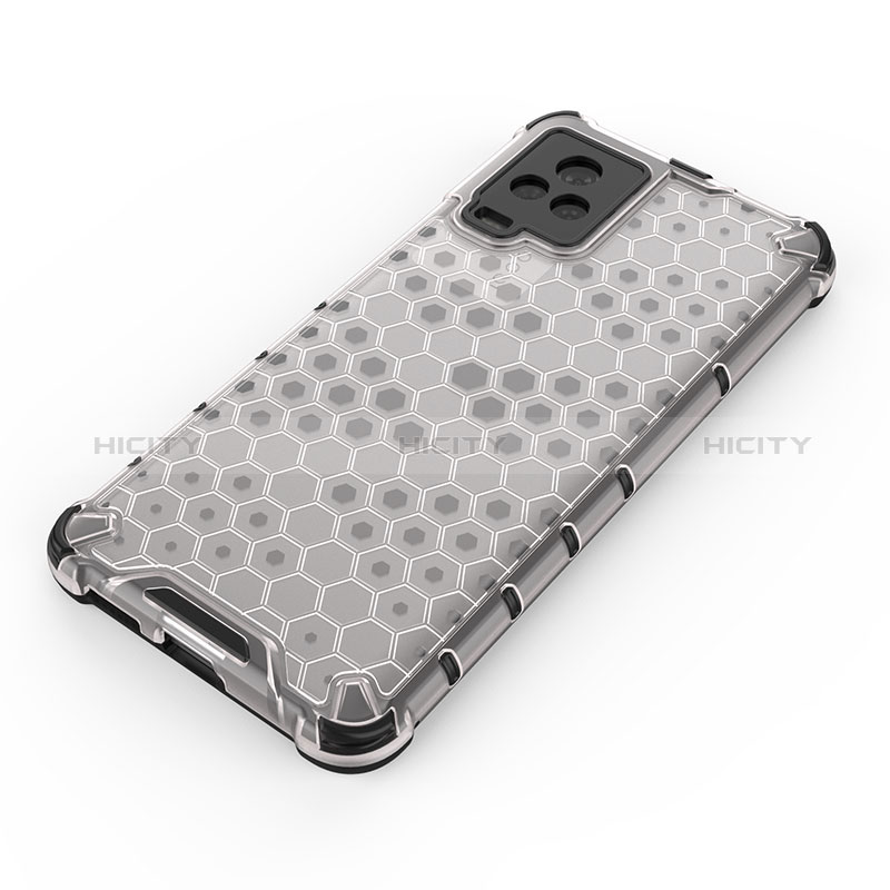 Custodia Silicone Trasparente Laterale 360 Gradi Cover AM1 per Vivo iQOO 7 Legend 5G