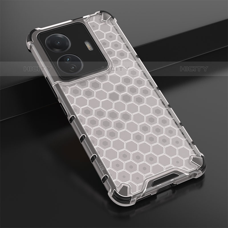 Custodia Silicone Trasparente Laterale 360 Gradi Cover AM1 per Vivo iQOO Z6 Pro 5G