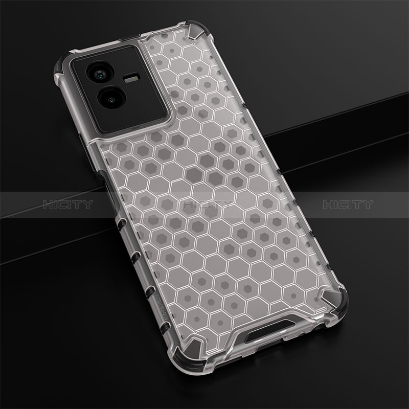 Custodia Silicone Trasparente Laterale 360 Gradi Cover AM1 per Vivo T2x 5G