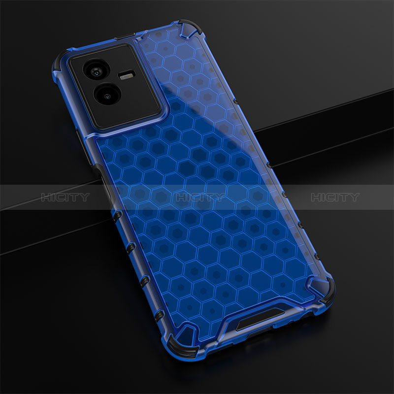 Custodia Silicone Trasparente Laterale 360 Gradi Cover AM1 per Vivo T2x 5G