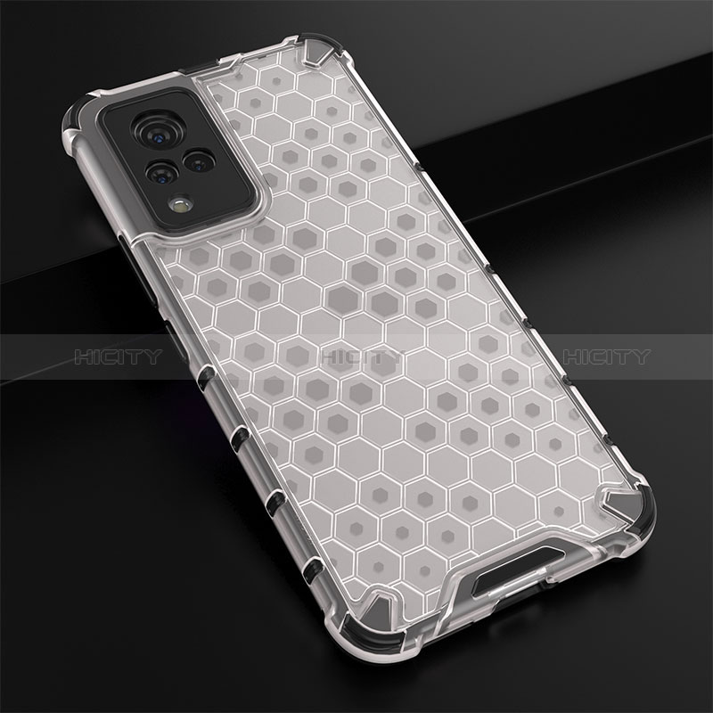 Custodia Silicone Trasparente Laterale 360 Gradi Cover AM1 per Vivo V21 5G