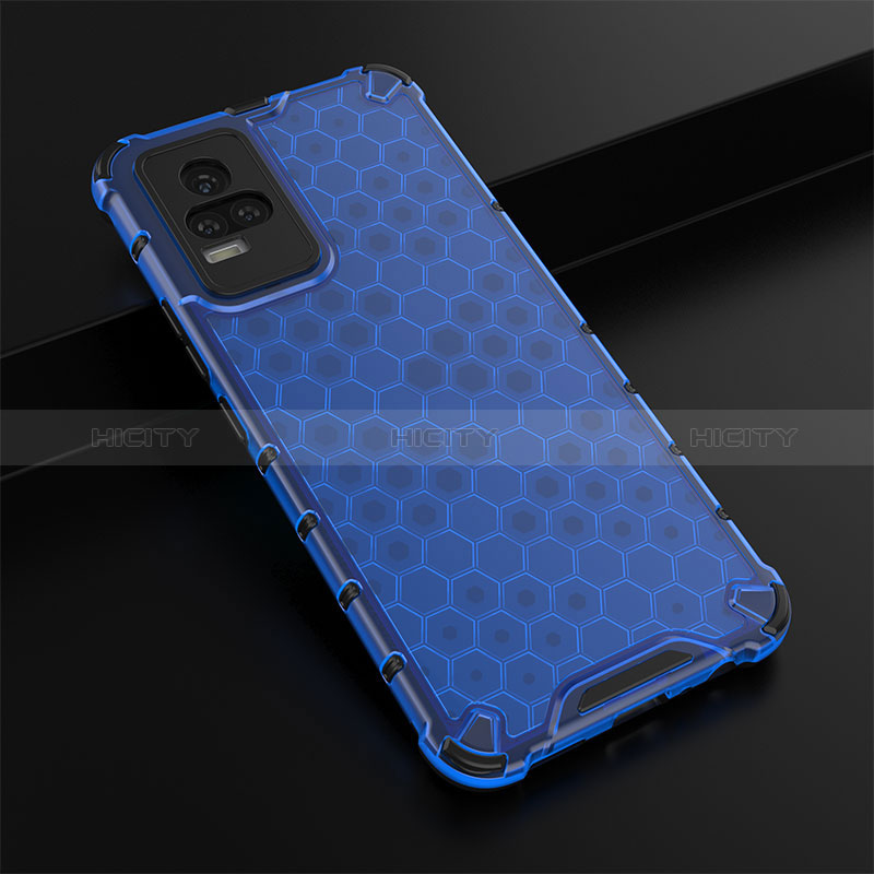 Custodia Silicone Trasparente Laterale 360 Gradi Cover AM1 per Vivo V21e 4G